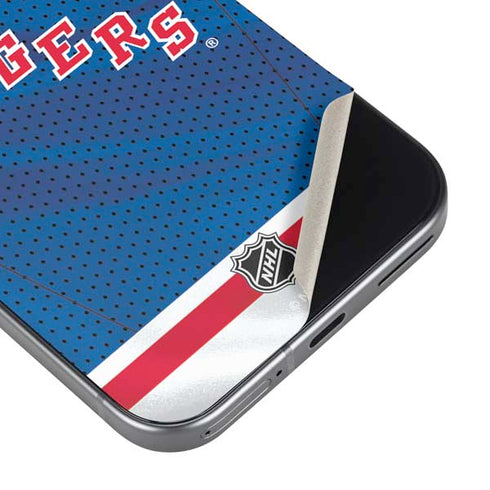 NHL New York Rangers Home Jersey Google Pixel 9 Skin